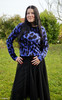 Monsta, Blue: Panel French Terry, European Import  (approximately 85 cm)