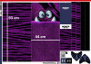 Monsta Bag, Purple: Velvet Panel, European Import  (approximately 1 meter)