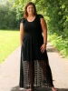 Bohemian, Black: Cotton Lace, European Import