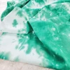 Tie Dye, Green, Linen & Viscose Woven Blend: European Import
