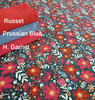 Winter Floral: Cotton/Modal Jersey Knit, European Import