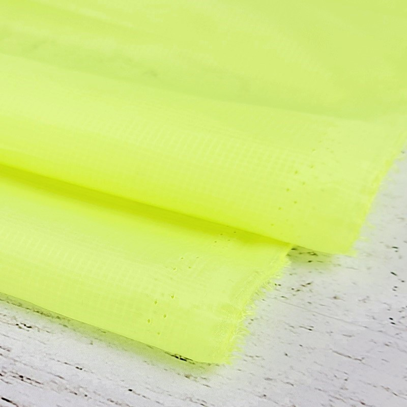 Beautiful Ripstop, Neon Yellow: European Import *145 cm at a great ...