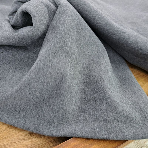 Eike Premium Brushed Sweatshirt, Heathered Medium Grey