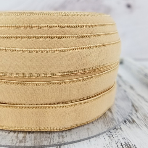 12 mm Flat Lingerie Elastic: Fawn