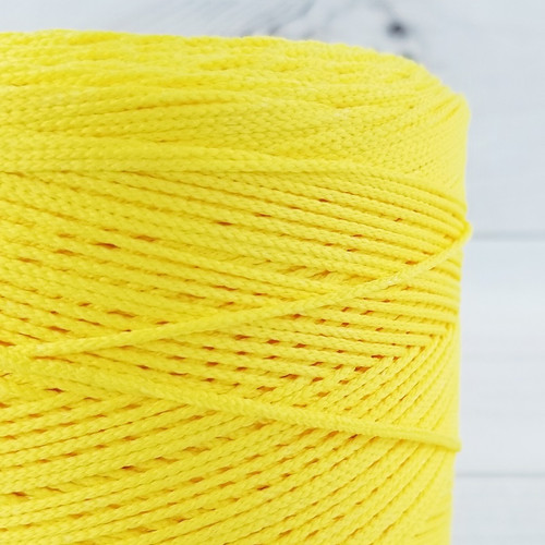 Elastic Cord For Face Masks:  Sunshine Yellow