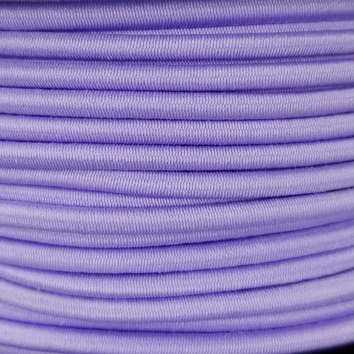 3 mm Elastic Cord: Lavender