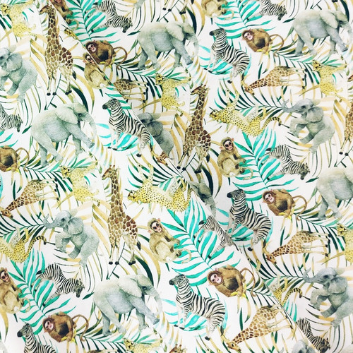 Safari:  Digitally Printed Woven Cotton