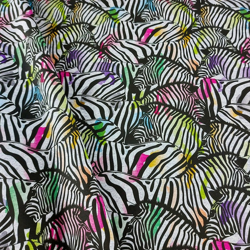 Zebra:  Digitally Printed Softshell, European Import
