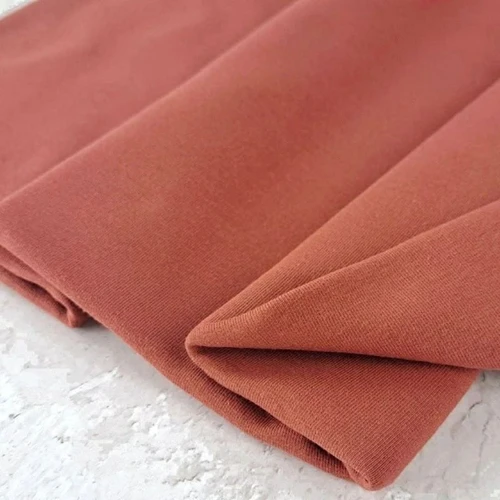 Maike Premium French Terry, Chili Pepper