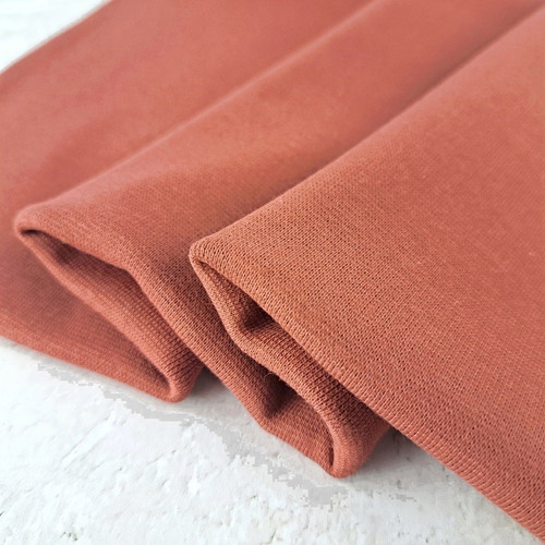 REMNANT:  Heike: Solid Ribbing, Chili Pepper  (35 cm)