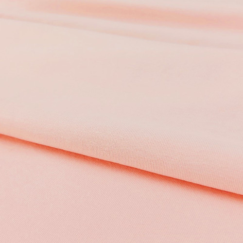 REMNANT: Stenzo's Solid Coloured Jersey Knit:  Peachy (63 cm)