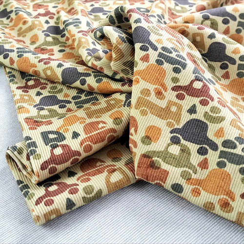 Cars & Trucks:  Ribbed Knit, European Import