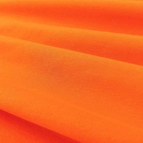 REMNANT: Stenzo's Solid Coloured Jersey Knit:  Tangerine (79 cm)