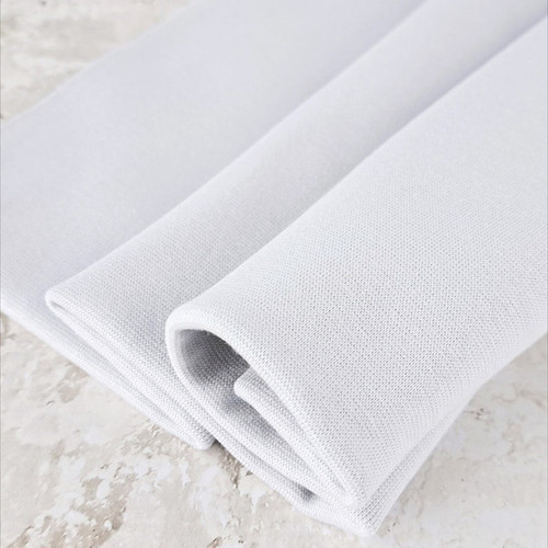 PRE-SALE: Heike 2024 Colours: Solid Ribbing, Oyster (Priced per Meter)