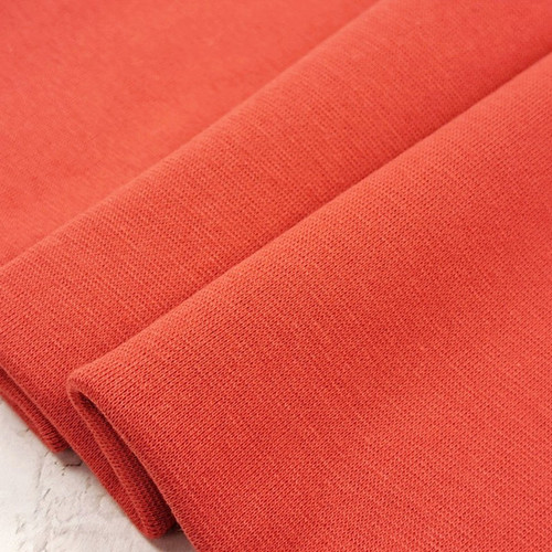 PRE-SALE: Heike 2024 Colours: Solid Ribbing, Pumpkin (Priced per Meter)