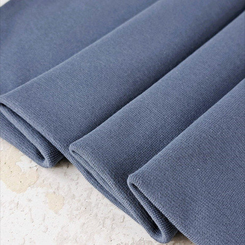 PRE-SALE: Heike 2024 Colours: Solid Ribbing, Prussian Blue (Priced per Meter)