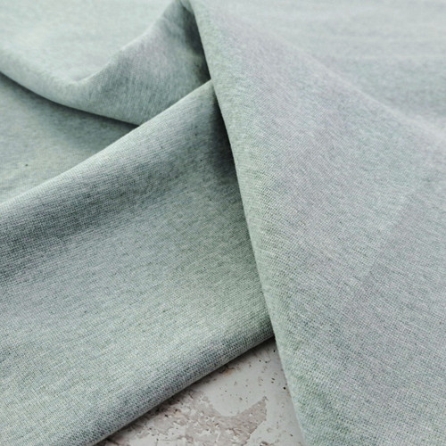 PRE-SALE: Heike Ribbing, Heathered Pistachio (Priced per Meter)