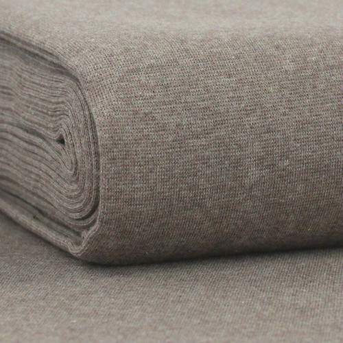 Heike: Heathered Ribbing, Brown