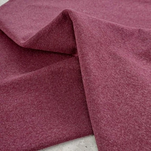 PRE-SALE: Heike Ribbing, Heathered Bordeaux (Priced per Meter)