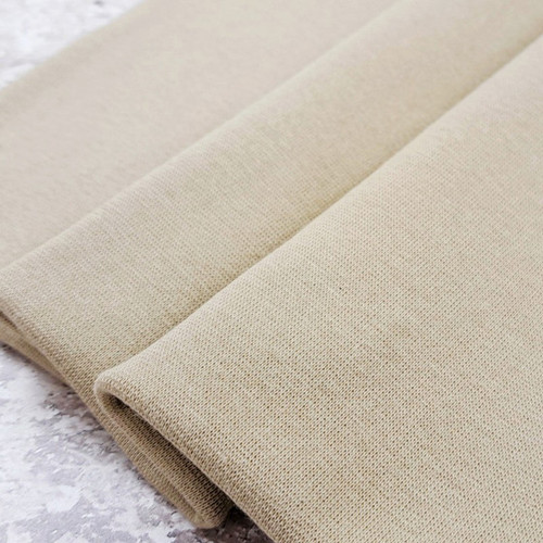 PRE-SALE: Heike 2024 Colours: Solid Ribbing, Malted Milk (Priced per Meter)