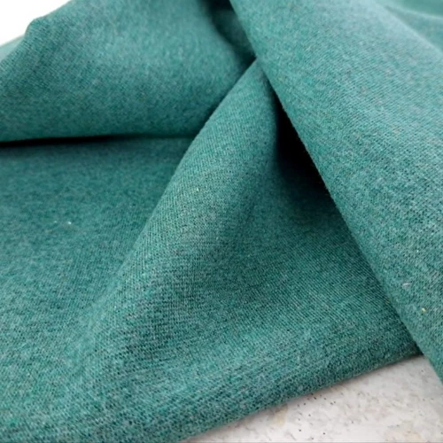 PRE-SALE: Heike Ribbing, Heathered Winter Green (Priced per Meter)