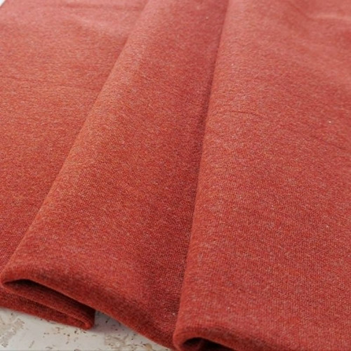PRE-SALE: Heike Ribbing, Heathered Burnt Sienna (Priced per Meter)