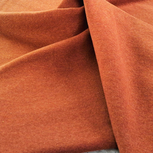 PRE-SALE: Heike Ribbing, Heathered Terracotta (Priced per Meter)
