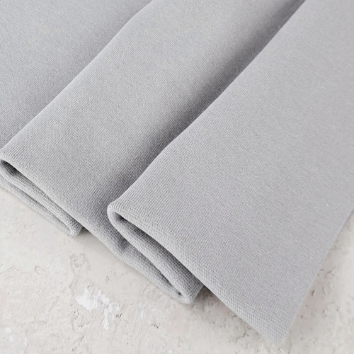 PRE-SALE: Maike 2024 Colours: Solid French Terry, Silver (Priced per Meter)