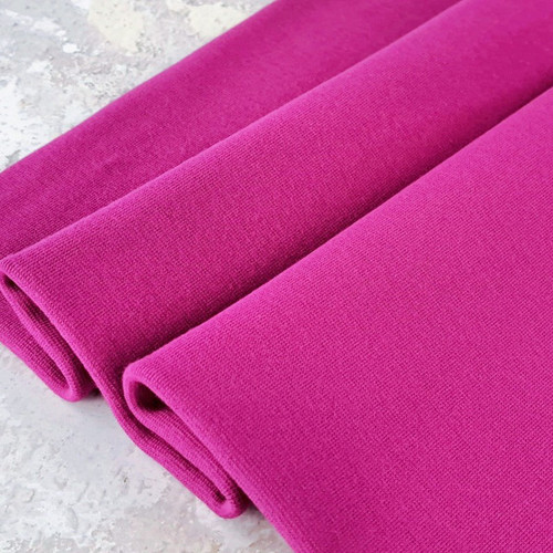 PRE-SALE: Maike 2024 Colours: Solid French Terry, Jam (Priced per Meter)