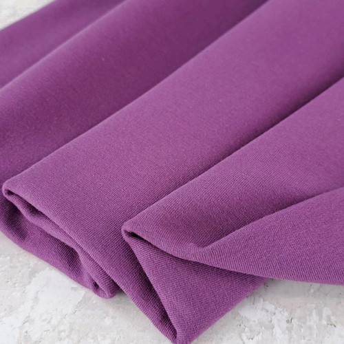 PRE-SALE: Maike Premium French Terry, Orchid (Priced per Meter)