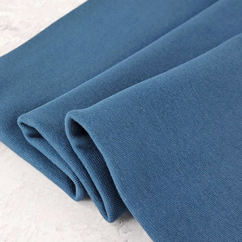 PRE-SALE: Maike: Solid French Terry, Peacock (Priced per Meter)