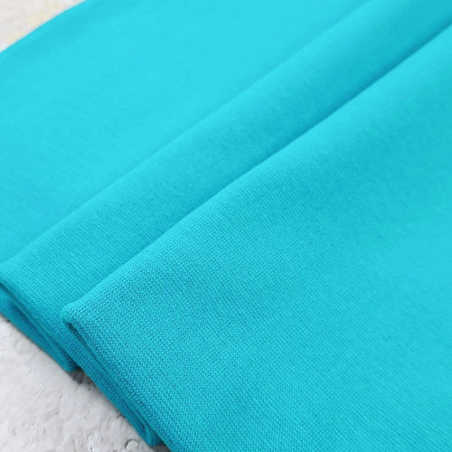 PRE-SALE: Maike 2024 Colours: Solid French Terry, Capri Blue (Priced per Meter)