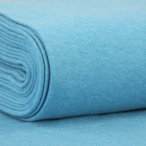 Heike: Heathered Ribbing, Turquoise