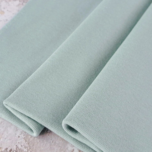 PRE-SALE: Maike 2024 Colours: Solid French Terry, Green Tea (Priced per Meter)