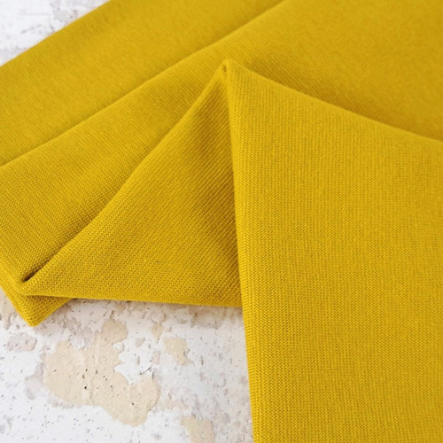 PRE-SALE: Maike 2024 Colours: Solid French Terry, Dijon (Priced per Meter)