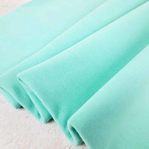 PRE-SALE: Maike Premium French Terry, Sea Foam (Priced per Meter)