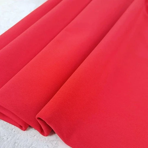 PRE-SALE: Maike Premium French Terry, Strawberry (Priced per Meter)