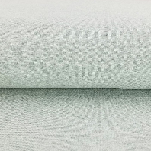 PRE-SALE: Maike: Heathered French Terry, Pistachio (Priced per Meter)