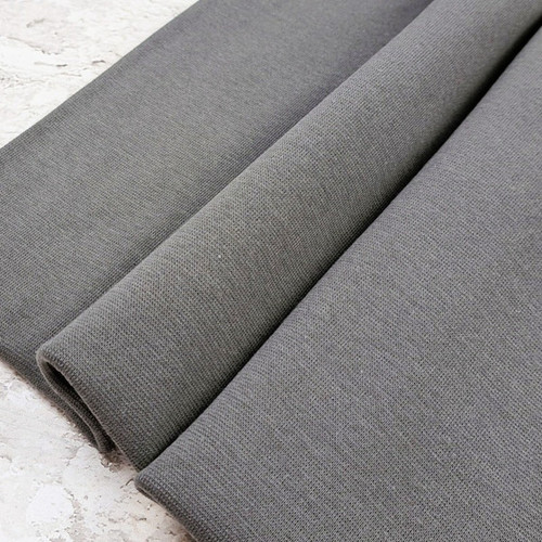 PRE-SALE: Maike 2024 Colours: Solid French Terry, Steel (Priced per Meter)