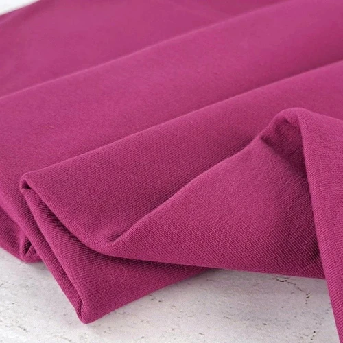 PRE-SALE: Maike Premium French Terry, Amaranth (Priced per Meter)