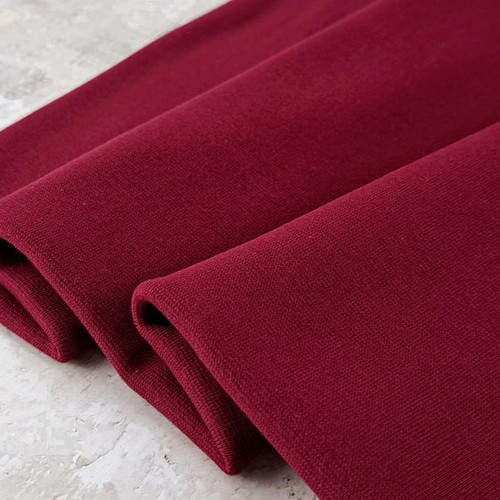 PRE-SALE: Maike 2024 Colours: Solid French Terry, Ruby (Priced per Meter)