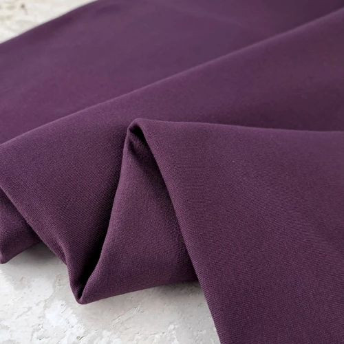 PRE-SALE: Maike Premium French Terry, Plum (Priced per Meter)