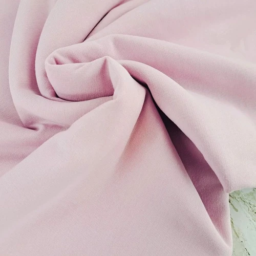 PRE-SALE: Eike Sweatshirt (Brushed French Terry), Petal Pink (Priced per Meter)