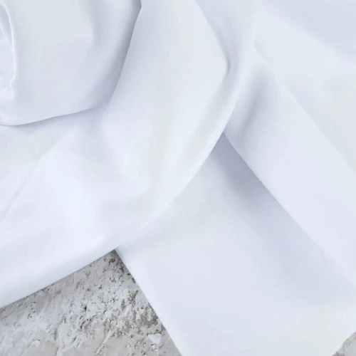 PRE-SALE: Eike Sweatshirt (Brushed French Terry), White (Priced per Meter)