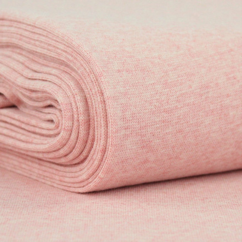 HEike: Heathered Ribbing, Pink