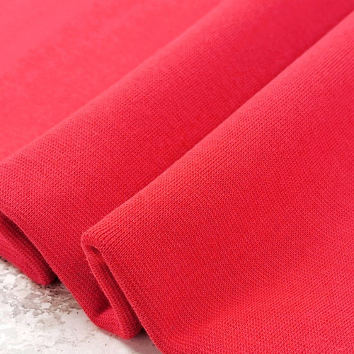 PRE-SALE: Eike 2024 Colours: Solid Brushed French Terry (Sweatshirt), Strawberry (Priced per Meter)