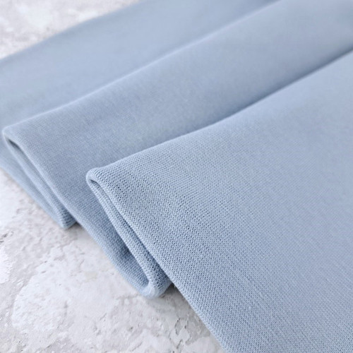 PRE-SALE: Eike 2024 Colours: Solid Brushed French Terry (Sweatshirt), Arctic Blue (Priced per Meter)