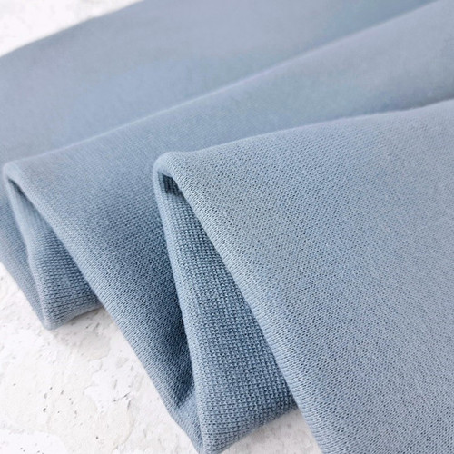 PRE-SALE: Eike 2024 Colours: Solid Brushed French Terry (Sweatshirt), Neptune (Priced per Meter)