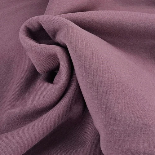 PRE-SALE: Eike Sweatshirt (Brushed French Terry), Mulberry (Priced per Meter)