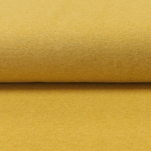 PRE-SALE: Eike: Heathered Brushed French Terry (Sweatshirt), Goldenrod (Priced per Meter)